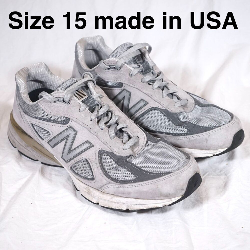 New Balance 990v4 Made in USA Men’s Size 15 Grey